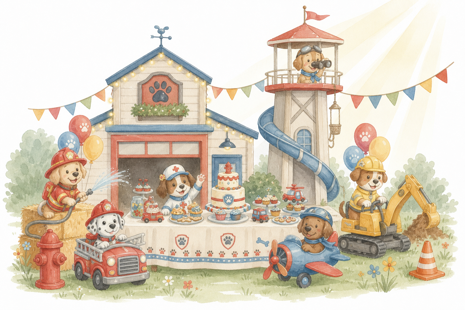 Dogs to the Rescue Party