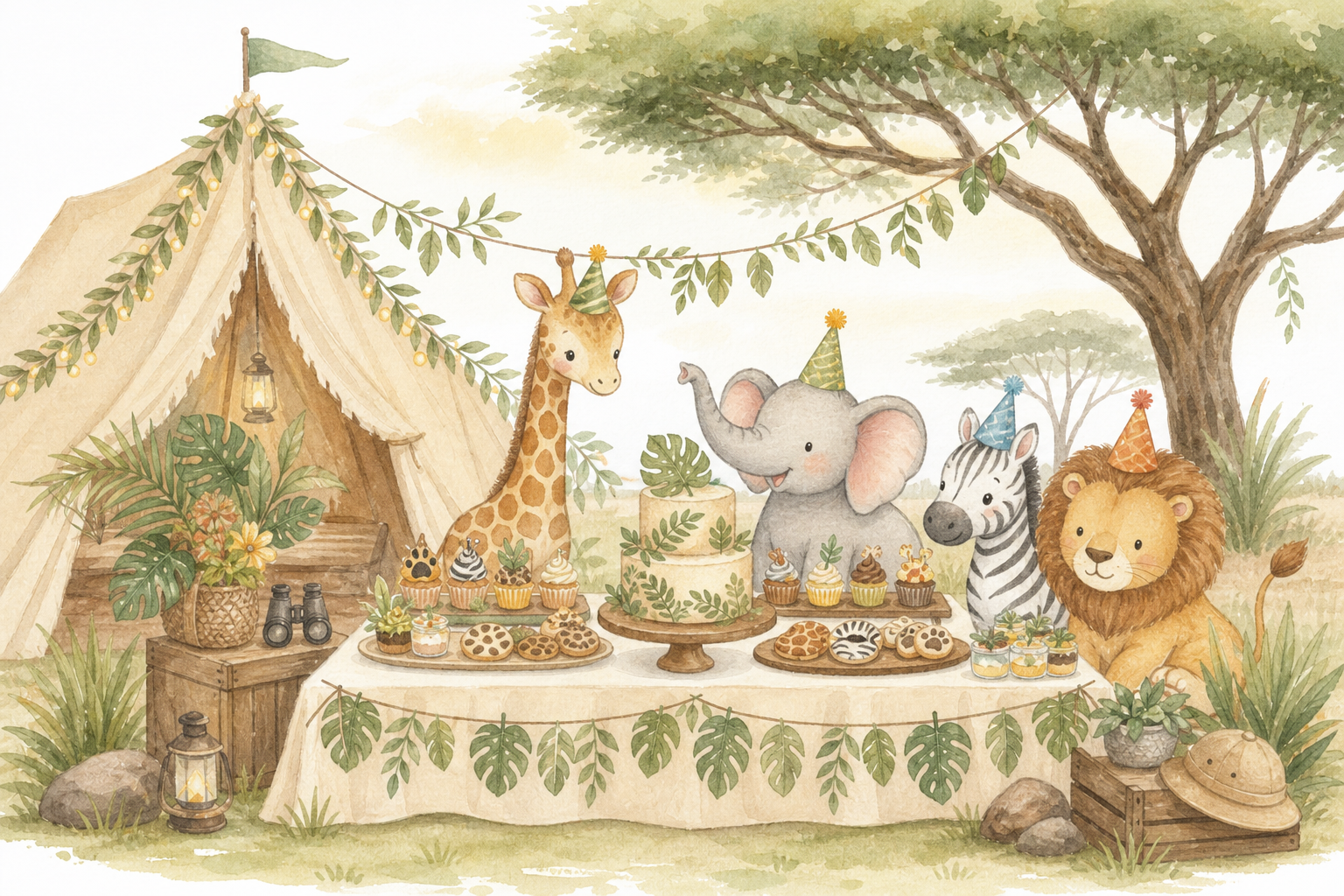 Wild Safari Party