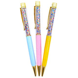 Confetti-Filled Ballpoint Pen Set (3 count)