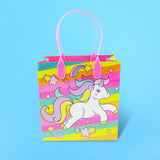 Unicorn Party Favor Bags Treat Bags - Set of 6 or 12