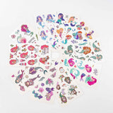 Mermaid Temporary Tattoos – 10 Sheets