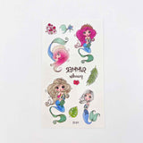 Mermaid Temporary Tattoos – 10 Sheets