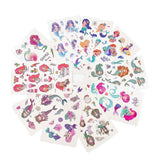 Mermaid Temporary Tattoos – 10 Sheets