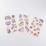 Cartoon Unicorn Tattoos – 10 Sheets