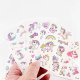 Cartoon Unicorn Tattoos – 10 Sheets