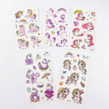 Cartoon Unicorn Tattoos – 10 Sheets