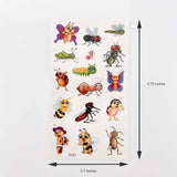 Bug Temporary Tattoos – 10 Sheets