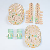 Western Birthday Party Supplies Pack (Serves 12)
