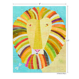 Colorful Lion 48 Piece Jigsaw Puzzle Snax