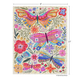 Butterfly Floral 100 Piece Puzzle Snax