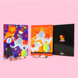 Circus Coloring Books with Crayons – Set of 6 or 12