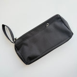 Fabric Pencil Case with Handle — Double Zipper Pockets