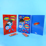 Superhero Coloring Books with Crayons – Set of 6 or 12