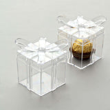 Clear Bow-Top Candy Boxes (12 Pack)