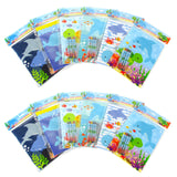 Sea Animals Coloring Books with Crayons – Set of 6 or 12