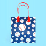 Baseball Party Favor Bags Treat - Set of 6 or 12