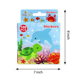 Ocean Animals Stickers 100 Stickers/Dispenser, Pack of 1, 6 or 12 Dispensers