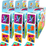 Dinosaur Stickers 100 Stickers/Dispenser, Pack of 1 or 6 or 12 Dispensers