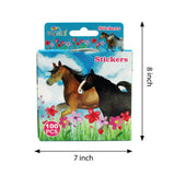 Horse Stickers 100 Stickers/Dispenser, Pack of 1, 6 or 12 Dispensers