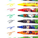 Halloween Stamp Marker Set (10-Pack)