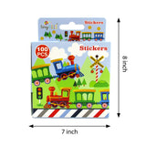 Train Stickers 100 Stickers/Dispenser, Pack of 1, 6 or 12 Dispensers