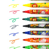 Safari Animals Stamp Marker Set (10-Pack)