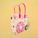 Donuts Party Favor Bags Treat Bags - Set of 6 or 12