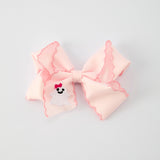 Halloween Ghost Bow Hairpin 3.9 Inch