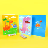 Dinosaurs Coloring Books with Crayons – Set of 6 or 12