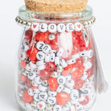 LOVE Bug Ladybug DIY Bead Jar
