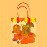 Autumn Harvest Party Favor Treat Bags - Set of 6 or 12