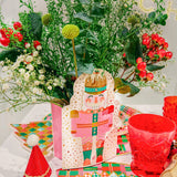 Nutcracker Pop-Up Vase Slip Covers (set of 3)