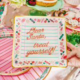 Santa Treats Dessert Plates (10 count)