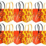 Basketball Party Favor Treat Bags - Set of 6 or 12