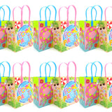 Pool Beach Summer Party Favor Bags Treat Bags - Set of 6 or 12