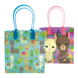 Llamas Party Favor Treat Bags - Set of 6 or 12