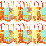 Autumn Harvest Party Favor Treat Bags - Set of 6 or 12