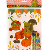 Fall Harvest Coloring Books with Crayons – Set of 6 or 12