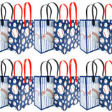 Baseball Party Favor Bags Treat - Set of 6 or 12