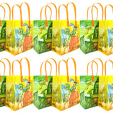 Jurassic Dinosaur Party Favor Bags Treat Bags - Set of 6 or 12