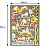 Construction Trucks Stickers