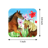 Horse Stickers 100 Stickers/Dispenser, Pack of 1, 6 or 12 Dispensers