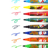 Christmas Stamp Marker Set (10-Pack)