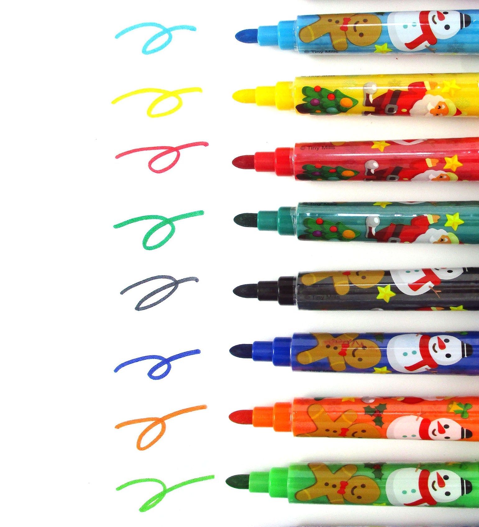 Christmas Stamp Marker Set (10-Pack)