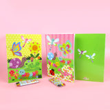Butterfly & Flowers Coloring Books with Crayons – Set of 6 or 12