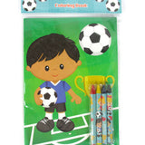 Soccer Coloring Books with Crayons – Set of 6 or 12