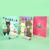Llamas Coloring Books with Crayons – Set of 6 or 12