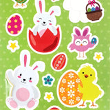 Easter Color-in Sticker Set with Markers