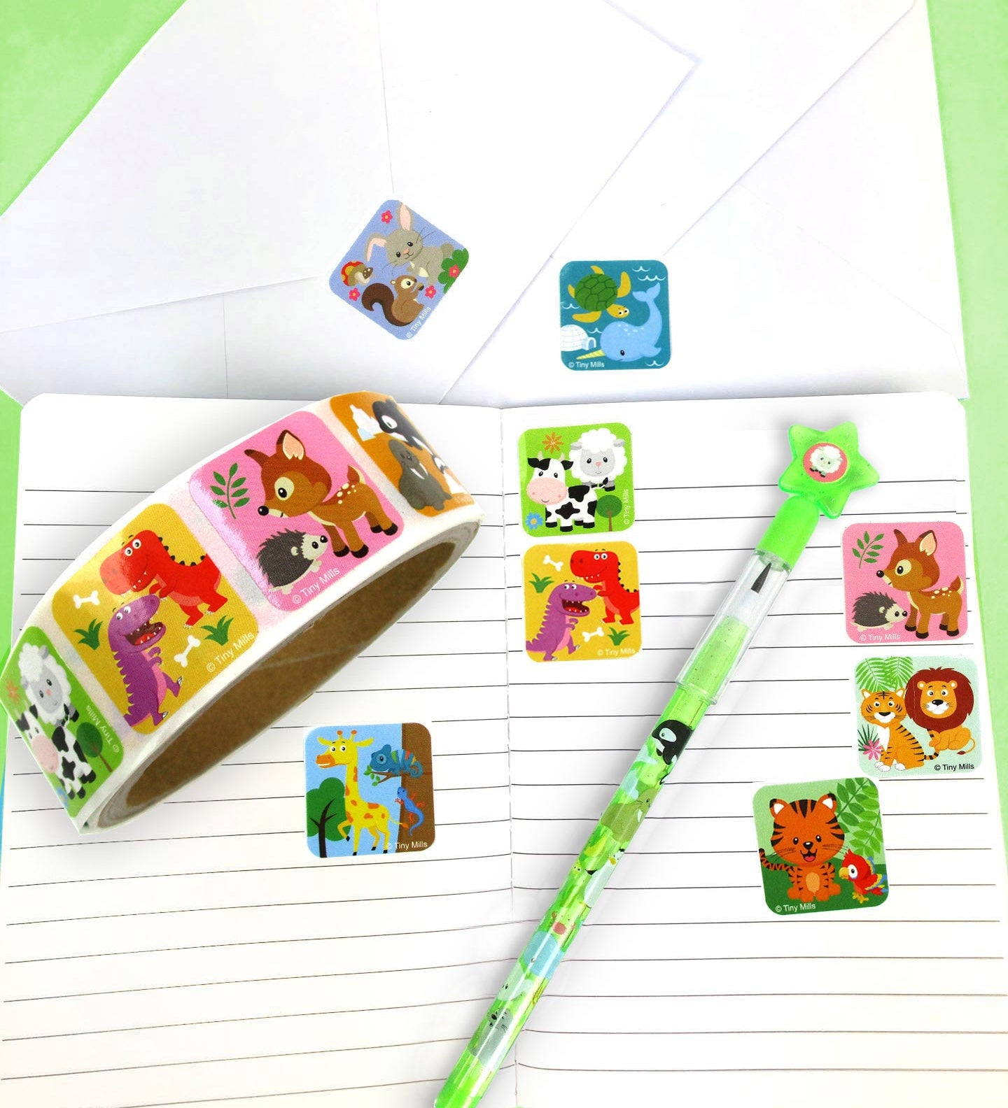 Animal Sticker Dispenser (100 Stickers)