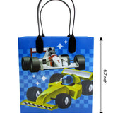 Race Car Party Favor Treat Bags - Set of 6 or 12